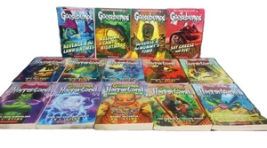 x14 Goosebumps Horror Bulk Lot Vintage R.L. Stine YA Horror Fiction Bundle Set - Picture 1 of 3