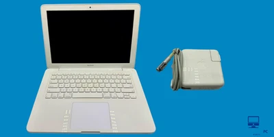 Apple MacBook 13  Late 2009 White/Intel Core 2 Duo 2.26GHz, 250 GB HDD 4 GB RAM - Image 1 of 4