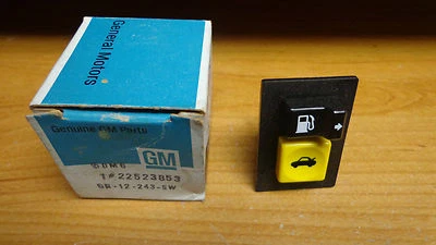 NOS 1986-1987-1988-1989 Oldsmobile Toronado Trunk & Fuel Door Release Switch - Image 1 of 4