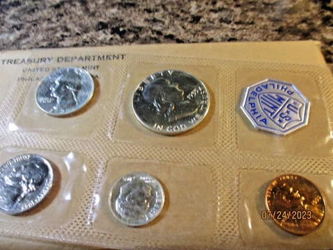 1955 U.S. PROOF SET IN OGP    MM Cover