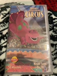 Barney’s super singing Circus VHS, 2000, Sealed, VHS Tapes, Unused - Picture 1 of 2