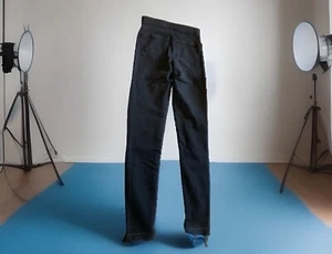 Topshop JONI Women’s Skinny Black Jeans W26 L32 UK 6 8 XS Girl Ripped High Waist - Picture 1 of 10