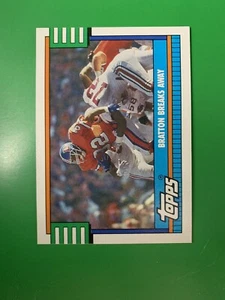 1990 Topps Bratton Team Leader Broncos #504 VAR no disclaimer - Picture 1 of 2