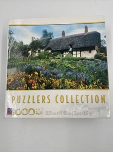 Puzzlers Collection Sure-Lox 1000 PC Puzzle ~ Anne Hathaway's Cottage - Picture 1 of 1