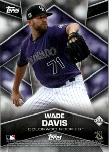 2020 Topps Stickers Cards #138 Wade Davis   