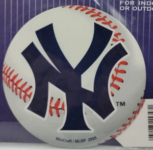 New York Yankees WinCraft Sports Die Cut Magnet, 4" Circle. New - Picture 1 of 11