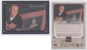 2007 UD Masterpieces Black Linen Frame /99 Cal Ripken Jr #55 HOF