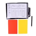 Football Referees Wallet Notebook with  cil &  Sheet Soccer  Set