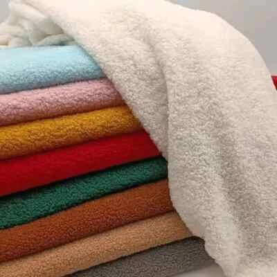 Sherpa Teddy Fabric Fleece Super Soft Shaggy Lambswool Cuddly Fluffy Material UK - Image 1 of 4
