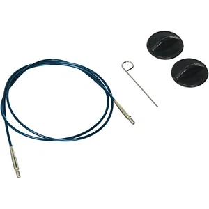 "Cable giratorio azul Lykke:: 50""/ 125 cm para hacer agujas IC de 150 cm / 60"" con 5" - Imagen 1 de 1
