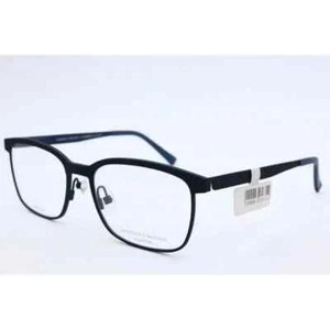 New Pro-Design Denmark 1450-6031 Black Rectangle Eyeglasses Clear Lenses 54mm - Picture 1 of 1