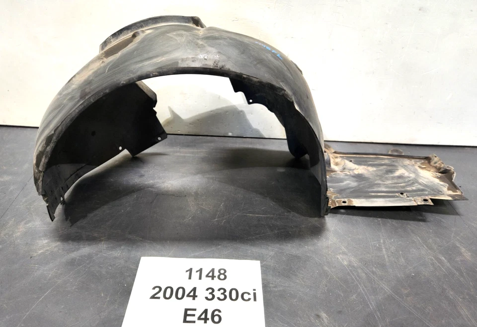 ✅ 01-06 OEM BMW E46 330Ci передняя со стороны водителя накладка на крыло колесо брызговик - Изображение 1 из 4