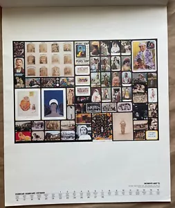 Dumont Pop Art 1975 Calendar Lithograph Peter Blake Studio Tack Board - Picture 1 of 1