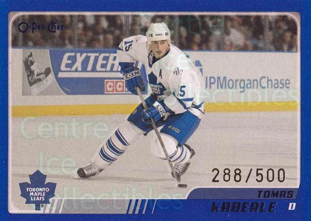 2003-04 O-pee-chee Blue #224 Tomas Kaberle - Image 1 of 1