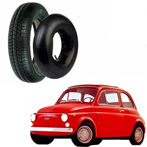 4 X Pneumatici 125 R12 63S VEERUBBER V313 FIAT 500 EPOCA + 4 CAMERE D'ARIA 2024 - Zdjęcie 1 z 3