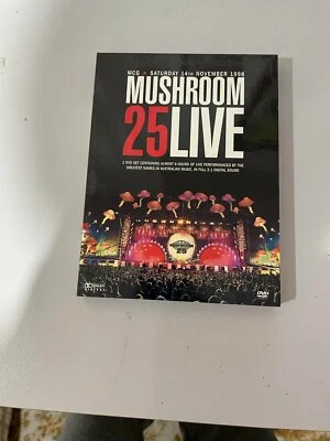 Mushroom 25 Live DVD (1998); Rare; Music; Barnes; Whitlams; Paul Kelly; Minogue - Image 1 of 3