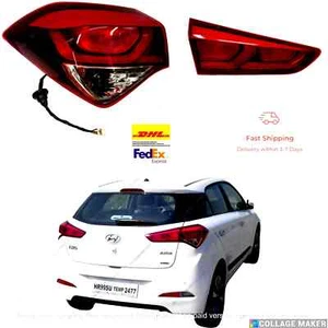 TAIL LIGHT I20 (2014-2018) OEM GENUINE HYUNDAI MOBIS LH(92403C7000+92401C7000) - Picture 1 of 4