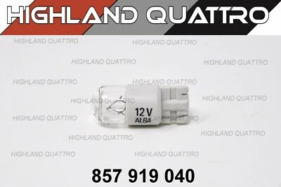 Audi ur quattro / cupé / 80 / 90 instrumento carcasa bombilla 857919040 Foto 1 de 2