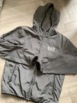EA7 Emporio Armani Jacket Grey Size XL - great condition worn once - Image 1 of 4