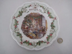 ROYAL DOULTON BRAMBLY HEDGE BONE CHINA MIDWINTERS EVE COLLECTORS WALL PLATE 1st - Foto 1 di 15