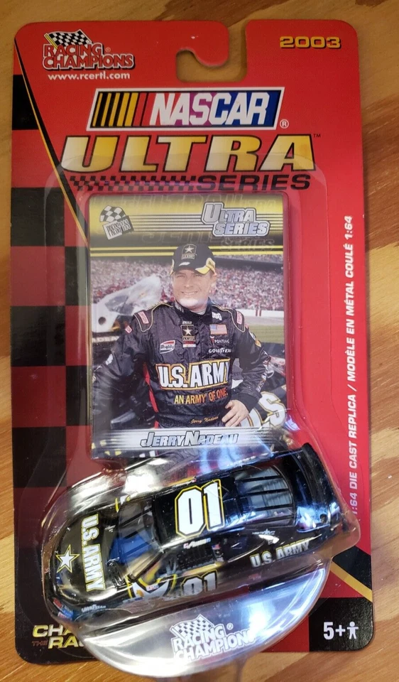 #01 Jerry Nadeau / 美国陆军 1/64 Press Pass Ultra 系列 2003 — 第 1/1 张图片