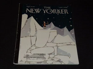 2016 JANUARY 4 NEW YORKER MAGAZINE - BEAUTIFUL FRONT COVER - L 22110 - Picture 1 of 2