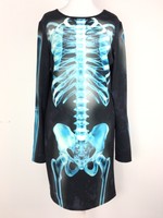 topshop skeleton dress
