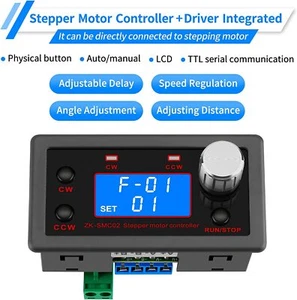 Módulo controlador de motor paso a paso 17/23 controlador controlador de velocidad del motor paso a paso - Imagen 1 de 9