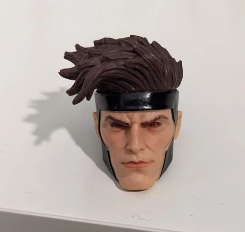 Marvel Legends GAMBIT HEAD 1:12 FIGURE PART (60th Anniv X-MEN 3 Pack 2023) Cover
