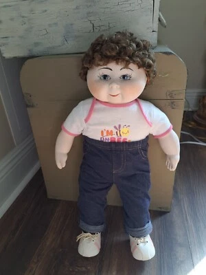 Parche de repollo vintage bisque personaje alemán Foto 1 de 4