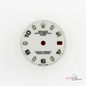 Original Lady Rolex Date 6917, 79160, 79240 esfera blanca árabe SS #D46 - Imagen 1 de 8