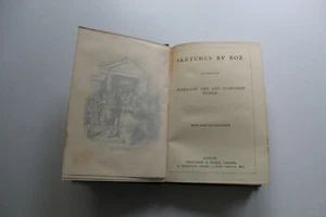SKETCHES BY BOZ by Charles Dickens with Eight Illustrations (Hardcover) - Picture 1 of 6
