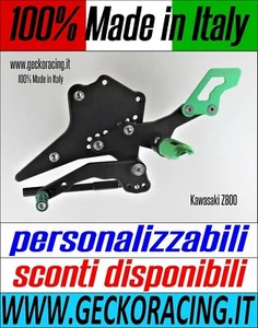 PEDANE ARRETRATE REGOLABILI KAWASAKI Z800 - Foto 1 di 9