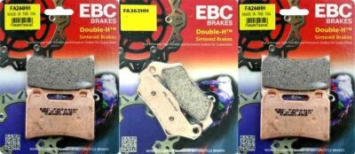 EBC HH FA244HH front & FA363HH rear brake pads set for 2018-2021 BMW R Nine T - Image 1 of 3