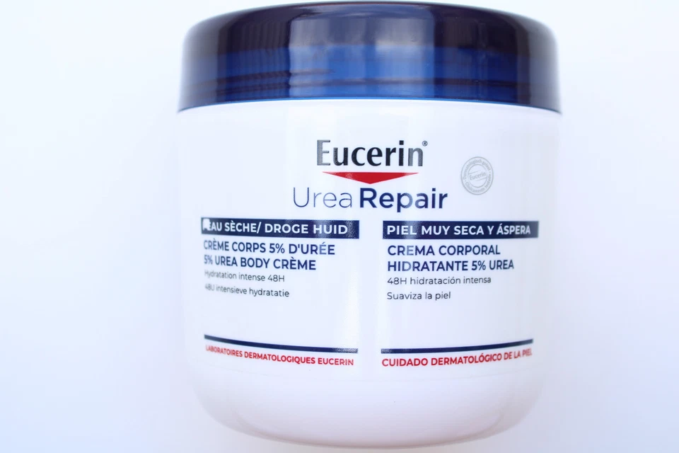 Eucerin UreaRepair PLUS 5% Urea Body Cream 450ml Ceramide & NMF Dry,Rough Skin - Image 1 of 1
