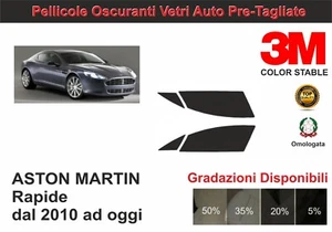 pellicola oscurante vetri aston martin rapide dal 2010 kit anteriore - Imagen 1 de 1