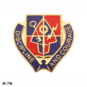 US Army DUI Special Troops Bn 2nd Infantry "Discipline and Courage" Vanguard NEW - Picture 1 of 1