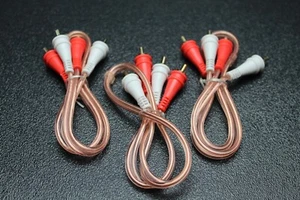 3 PZ 1,5 FT RCA FILO AUDIOPIPE 2 CANALI MASCHIO AUTO HOME AUDIO BMS-1-5M - Foto 1 di 2