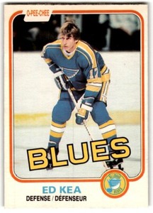1981-82 O-Pee-Chee Ed Kea #294 St. Louis Blues