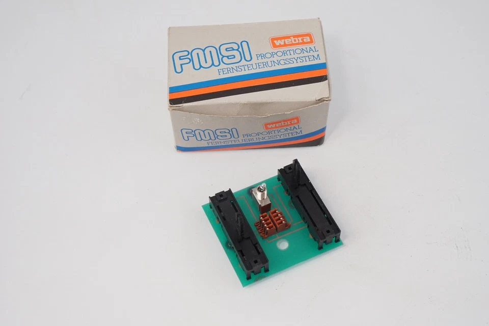 Webra 20.620 Doppel Steuerung Proportional Mit Schalter Vintage Modell - Bild 1 von 1