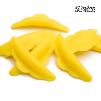 5 pares de rizadores de elevación de pestañas rizo silicona extensión de pestañas almohadilla permanente ∂ Foto 1 de 4