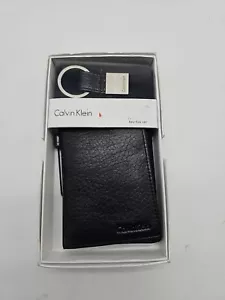 Calvin Klein Herren Bookfold Geldbörse und Schlüsselanhänger Set - Bild 1 von 1