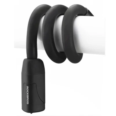 ROCKBROS MTB Road Bike Memory Steel Cable Lock Anti-theft Scooter Bicycle Lock - Image 1 of 4