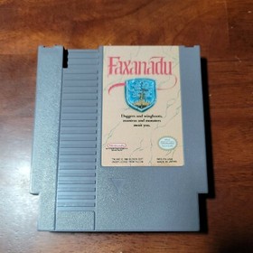Faxanadu (NES Nintendo Entertainment System, 1989) Authentic & Rare & Excellent