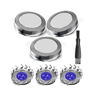 3x Testine di Ricambio per Rasoio Philips HQ56 HQ55 HQ4 HQ3 Rasoio - Foto 1 di 6