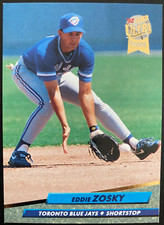 Eddie ZOSKY 1992 Rookie Card Fleer Ultra #156 Toronto Blue Jays