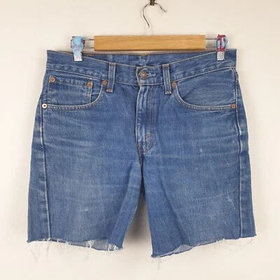 Levi's 751 Cut Off Jean Shorts Womens W30 Regular Denim 100% Cotton - Image 1 of 4