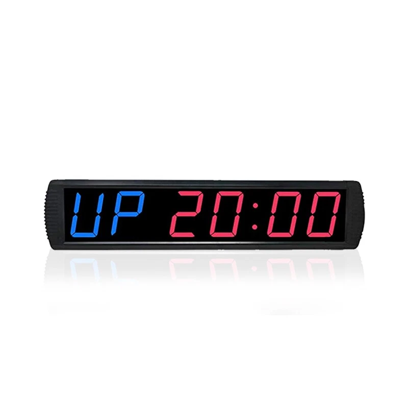  Large Digital Gym Training Interval Timer Clock Wall LED Stopwatch Countdown - Image 1 of 4