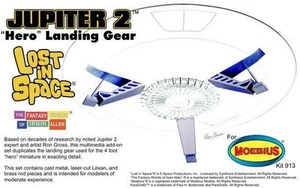 Lost In Space Jupiter 2 II 18" Hero Landing Gear Modelo Kit 18LPG05 - Imagen 1 de 4