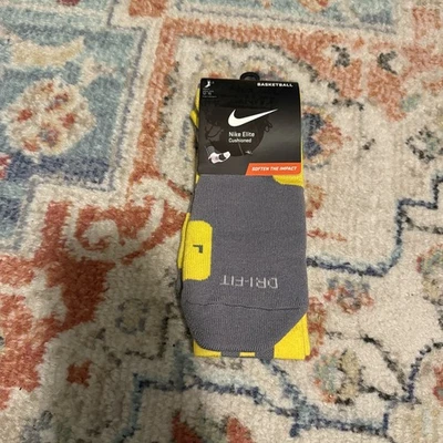 Calcetín Nike Elite Platino Raro Limitado Amarillo XL Foto 1 de 3